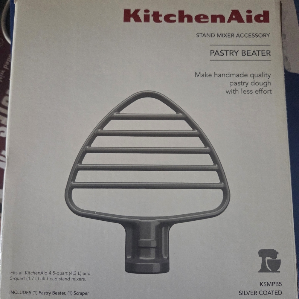 NWT KitchenAid Stand Mixer Pastry Beater